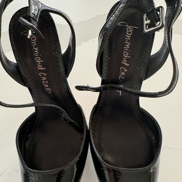 Jean-Michel Cazabat heels with ankle strap in black leather. Size 37/7 - Picture 9 of 11